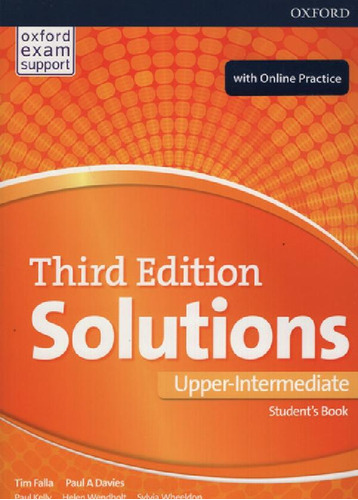 Libro - Solutions Upper-intermediate (3rd.edition) - Studen