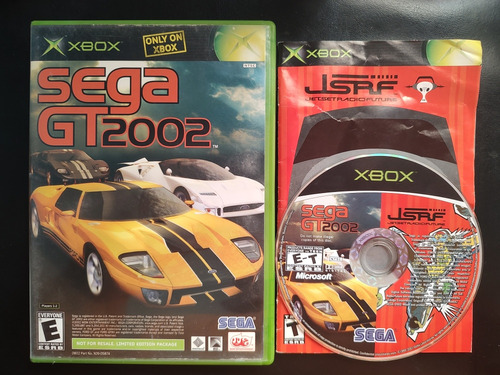 Jsrf/sega Gt 2002 Xbox Clásico Original Físico Completo (Usado)