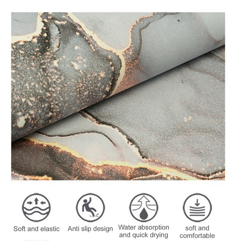 Alfombra De Baño K Diatomaceous, Superabsorbente, De Secado