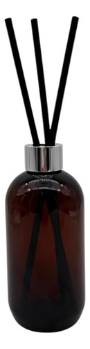 Envase Difusor Plastico Con Tapa Frasco 250 Cc Ambar X20