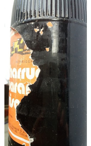 Garrafa Antiga Charrua Guaraná Rótulo Déc 70 - 1 Litro - X42 (Usado)