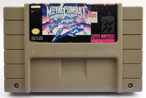 Metal Combat Falcon's Revenge Snes Nintendo * R G Gallery