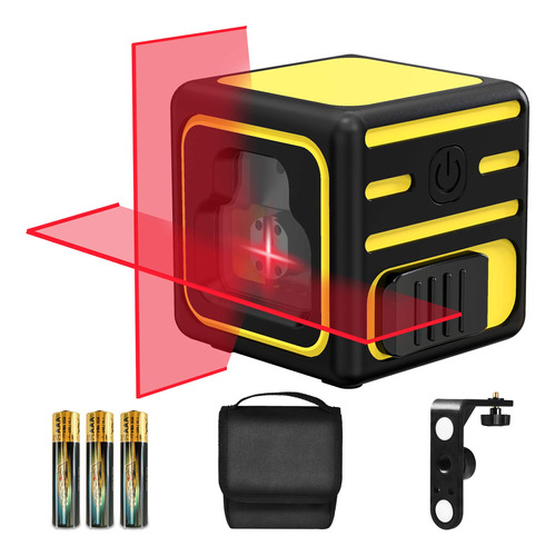 Laser Level 65ft Cross Line With Magnetic Base For Picture