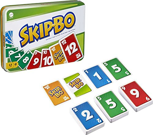 Juegos De Mesa  Mattel Games Skip-bo Juego De Cartas Para Ni