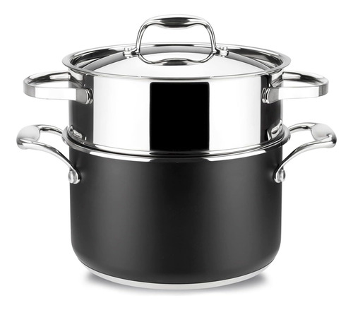 Olla De Vapor Magefesa Prisma De 7.9 Pulgadas Con Tapa, F...