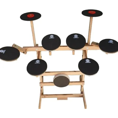 comprar Bateria Praticável De Estudo E Treino 9 Pads. Music Art 