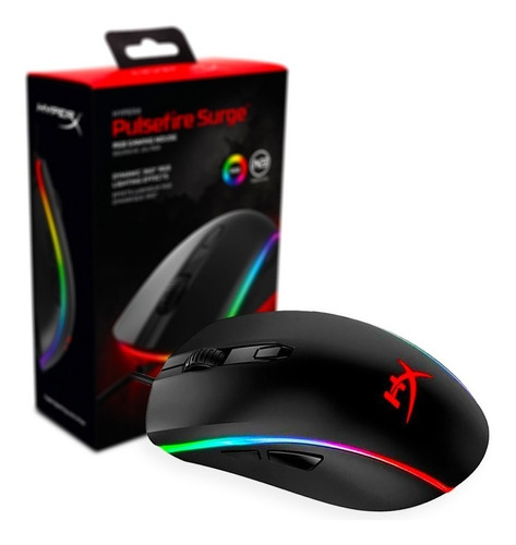 Mouse Gaming - Hyperx Pulsefire Surge Led Rgb 16000 Dpi 