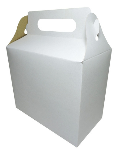 Cajita Feliz Cfz3 X 100u Packaging Blanco Madera 