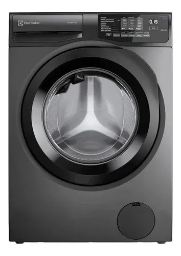 Lavadora De Roupas Electrolux Lfc12 12kg Cesto Inox Água 110v Cinza Ãnix