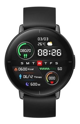 Smartwatch Mibro Lite 1.3" caja  black, malla  black XPAW004