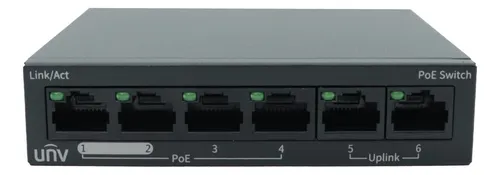 SWITCH POE NSW2020-6T 6X100MBPS 4 PTOS RJ45