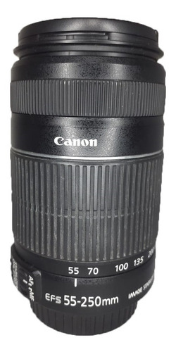 Lente Canon Zoom Ef-s 55-250mm 1:4-5.6 Is Ii Usada Perfeita