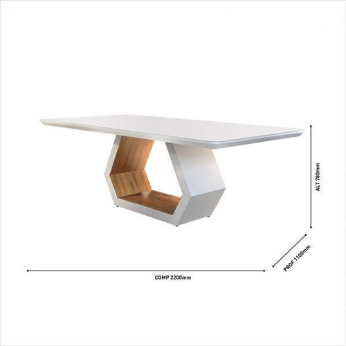 Mesa De Jantar Madeira Maciça Sarah E 8 Cadeiras Roma Di