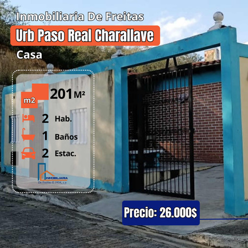 Casa En La Urbanización Paso Real. Charallave
