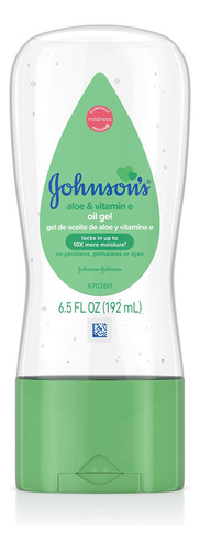 Johnson's Baby Gel De Aceite Con Aloe Vera Y Vitamina E, Hip