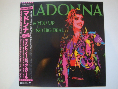 Madonna Dress You Up  12  Vinilo Japon 84 Mx