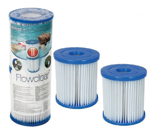 Filtro Tipo 2 ( Ii ) Para Bomba De Piscina Bestway