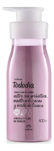  Hidratante Corporal Ciruela y FLor Cerezo TodoDia 400ml Natura