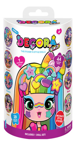 Decora Girlz 5-inch Collectible Dolls: Unbox And Decorate - 