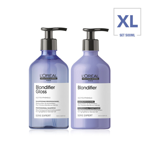 Kit X2 Cabello Rubio Blondifier 500ml L'oréal Professionnel