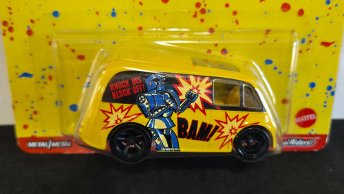 Hot Wheels Premium Pop Culture Quick D-livery Real Riders Amarelo