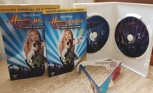Hannah Montana Miley Cyrus En Concierto:lo Mejor De 2 Mundos (Usado)