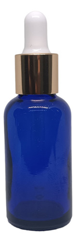 Gotero Vidrio 20ml Azul Gotero 