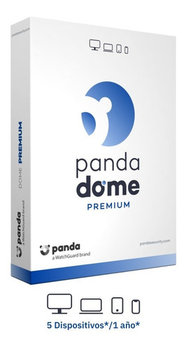 Antivirus Panda Dome Premium 5 Dispositivos 1 Año