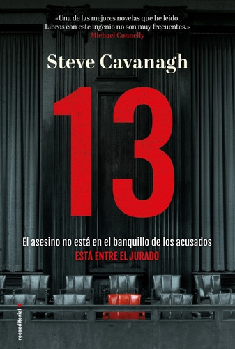 13 - El Asesino No Esta En El Banquillo De Los Acusados, de Cavanagh, Steve. Editorial Roca, tapa blanda en español, 2020