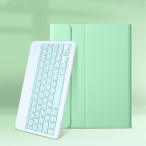 Funda De Cuero Y Teclado Para iPad Mini De 68,3 Pulgadas