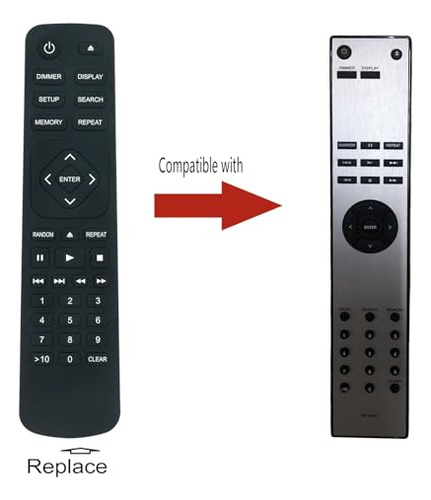 Control Remoto De Repuesto Rc-822c Compatible Con Onkyo Comp