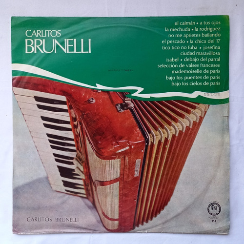  Carlitos Brunelli  Carlitos Brunelli Vinilo   / Kktus