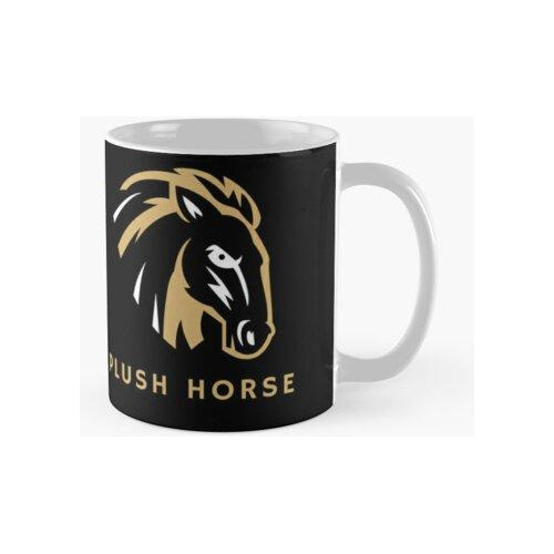 Taza Caballo De Peluche Calidad Premium