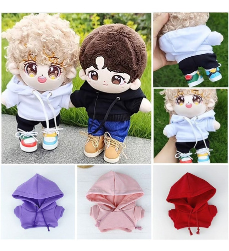 Sudaderas Con Capucha Hechas A Mano, 18 Colores, Muñecas, To