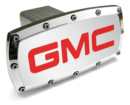 Gmc - Funda Para Enganche De Remolque Grabada, De Aluminio, 
