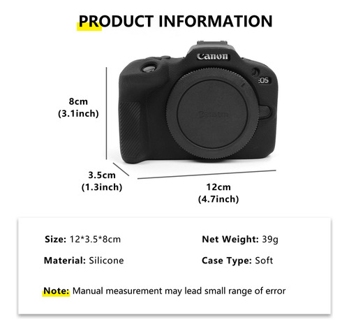 Funda Para Canon Eos R100 - Negro