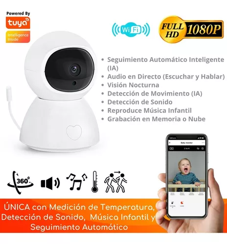 D MOTICA Timbre Wifi Inteligente con cámara Full HD, Audio y Detección de  Movimiento