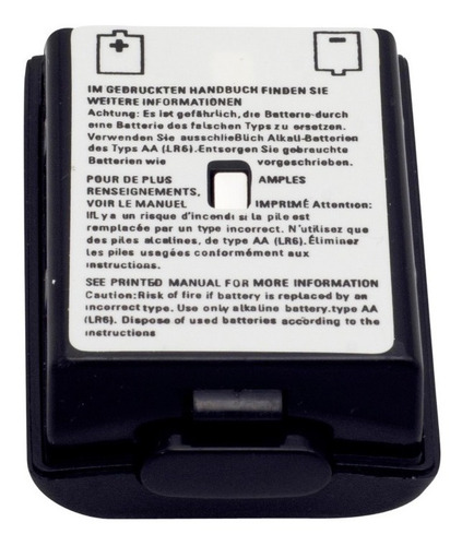 Imagen 2 de 10 de Tapa Cubierta Control Xbox 360 Porta Baterias Controlador