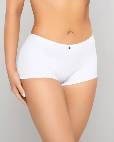 Bóxer Básico Tiro Alto En Microfibra Mujer Ref. 8104-u