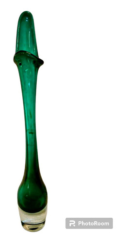 Violetero De Cristal Color Verde