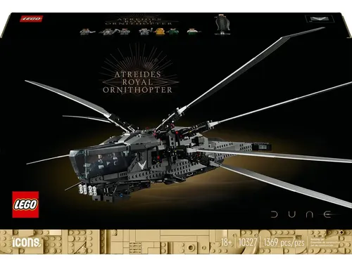 Ataruです。 Lego® Icons Dune: Atreides Royal Ornithopter 10327 | Parcelamento