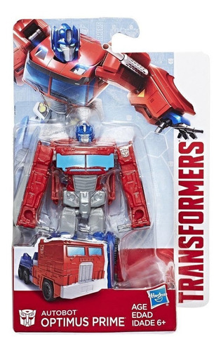 Optimus Prime Transformers Auténticos Hasbro 11cm