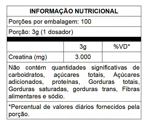 Creatina Darkness Monohidratada 300g - Potência, Resistência Sem Sabor