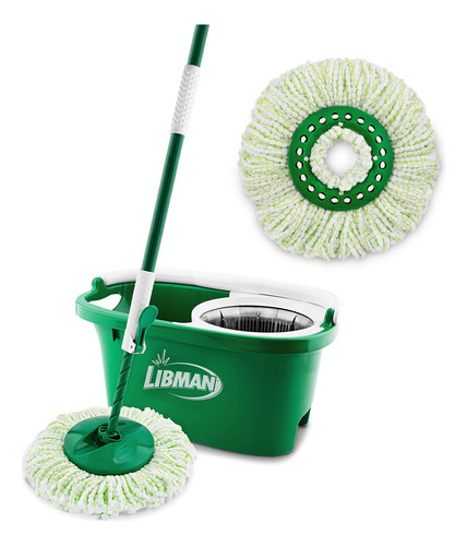 Libman Sistema De Trapeador Giratorio Tornado Plus 1 Cabezal