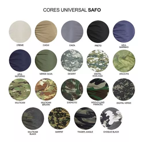 Capuz Poncho Ghilie Sniper Camuflado Safo Militar Polyripstop Cores:Preto