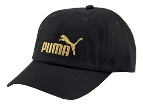 Boné Puma Essentials Unissex - Preto E Dourado