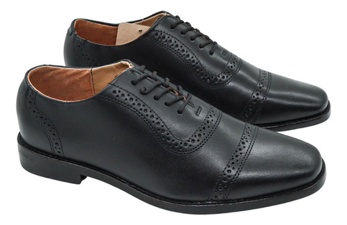 Zapato Vestir Hombre Triples Piel Borrego Vaqueta 36151