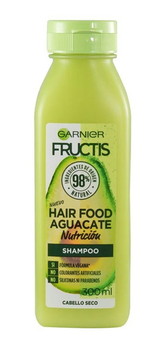 Shampoo Fructis Hair Food Aguacate 300 Ml