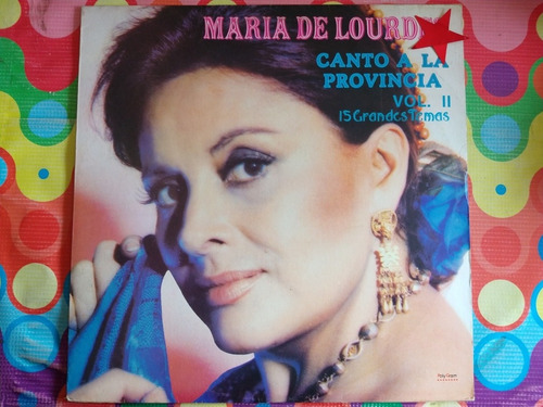 Maria De Lourdes Lp Canto A La Provincia Vol.ll