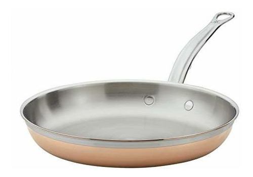 Hestan - Colección Copperbond - Sartén De Cobre 100% Puro, 1